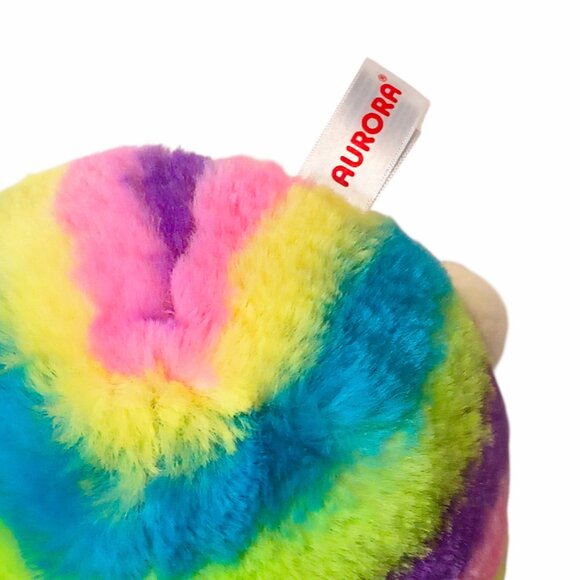 2019 Aurora World Rainbow Hedgie Hedgehog Plush Stuffed Toy 11" - Picture 5 of 5